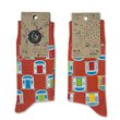 Irish Socksciety Dublin Doors Socks UK 3 - 7 