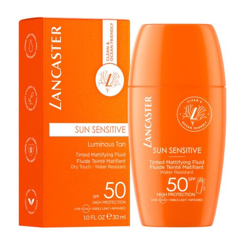 Lancaster Sun Sensitive Tinted Mattifying Fluid SPF50 30ml