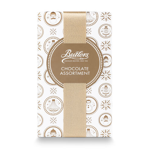 Butlers Butlers White and Gold Christmas ARI Ballotin 160g