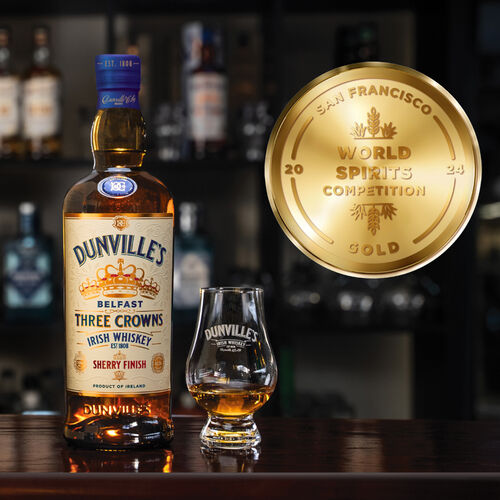 Dunvilles Dunvilles Three Crowns Irish Whiskey 70cl
