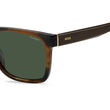 Boss BOSS 1759/G/S Brown Horn Rectangular Sunglasses