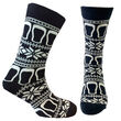 Guinness Black & Cream Pint Sock One Size