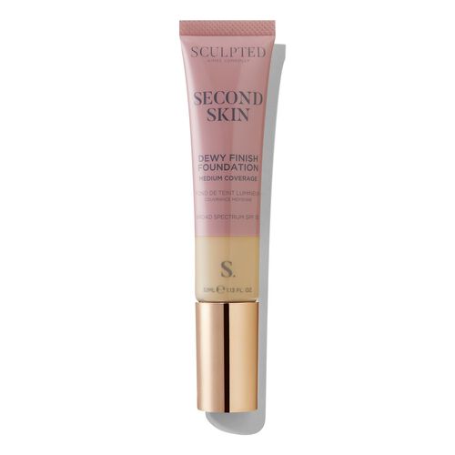 Sculpted by Aimee Second Skin Dewy Foundation Medium 4.0 