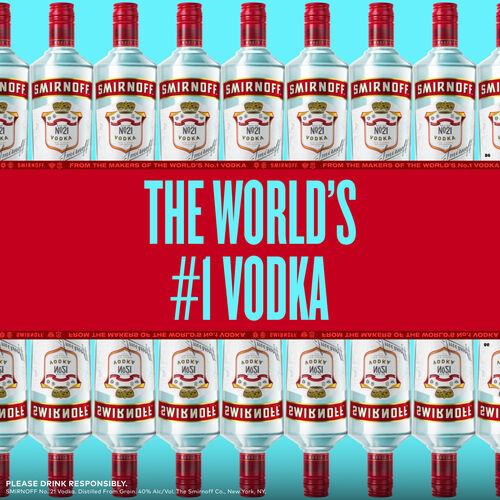Smirnoff No. 21 Vodka  1L