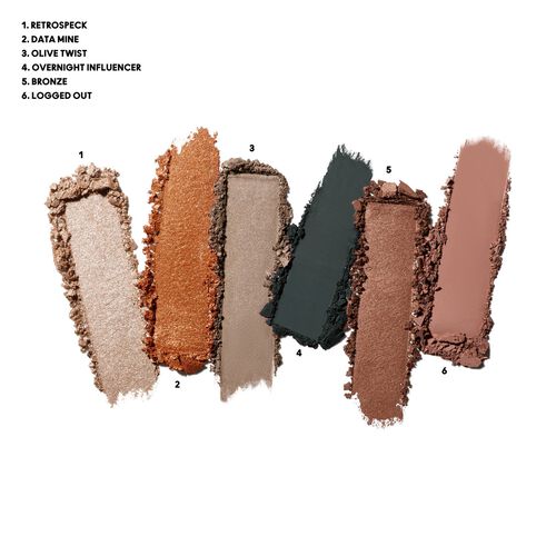 MAC Connect In Colour Eye Shadow Palette Bronze Influence