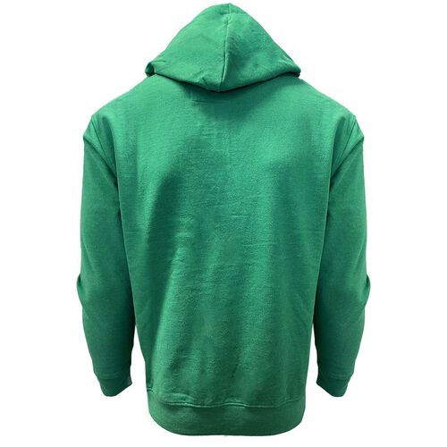 Green Island Adult Hoodie with Yellow Ireland Design XS