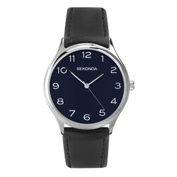 Sekonda Watches Easy Reader Men's Watch 1852 Silver / Black strap