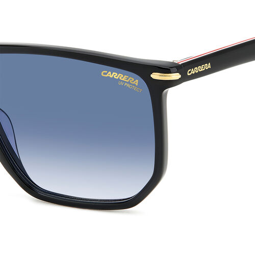 Carrera CARRERA 329/S Black Rectangular Geometrical Sunglasses