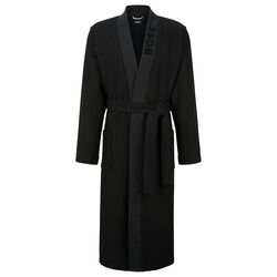 Boss Mens Dressing Gown Black Kimono