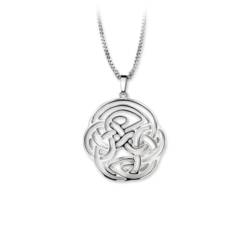 Newbridge Celtic Pendant Round