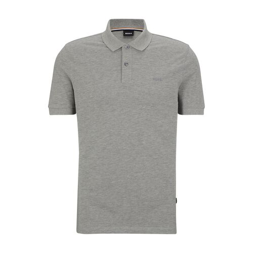 Boss Mens Polo Silver Pallas