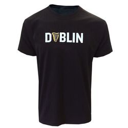 Guinness Black Dublin Harp T-Shirt XS