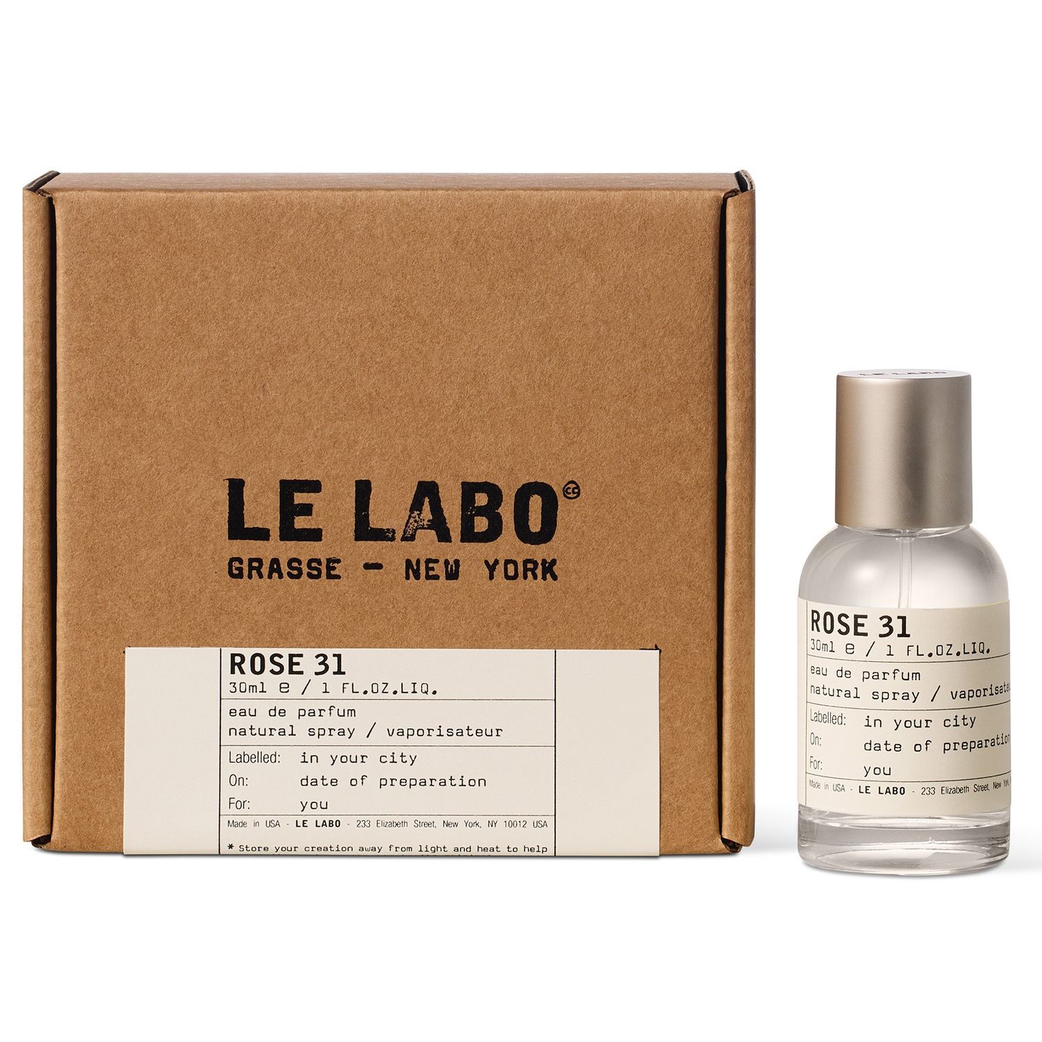 Rose 31 Eau De Parfum 30ml | Airport Duty Free Shopping