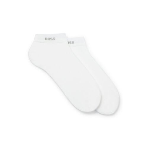 Boss Mens Socks 2 Pack White