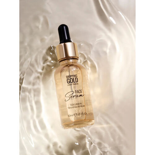 SOSU Cosmetics Dripping Gold Clear Tanning Serum Face Drops