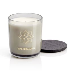 Max Benjamin White Pomegranate Luxury Candle & Lid 210g