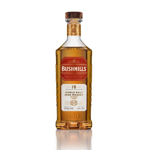 Bushmills 15 Year Old Single Malt Irish Whiskey 70cl