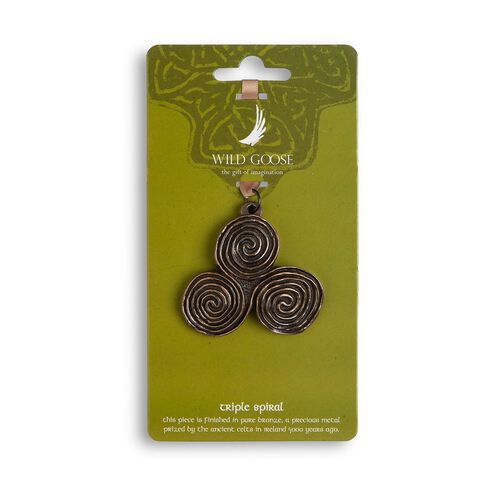 Wild Goose Triple Spiral Hanging Decoration Join the spiral of life