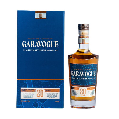 Garavogue 20 Year Old Malt Irish Whiskey 70cl