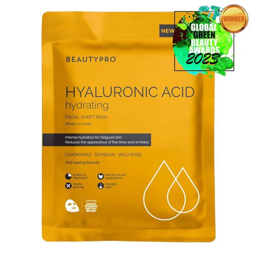 BeautyPro Hyaluronic Acid Hydrating Sheet Mask