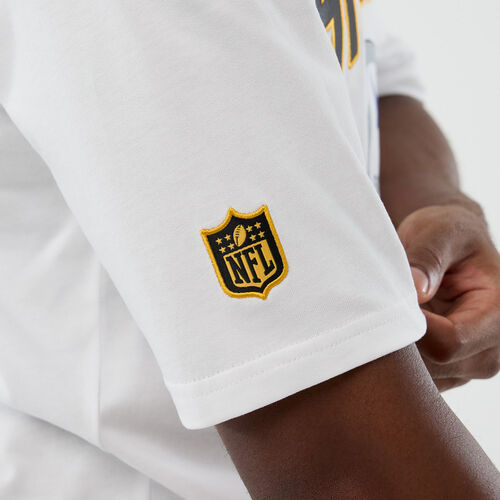 New Era Cap Pittsburgh Steelers NFL International Series Games White Oversized T-Shirt XS