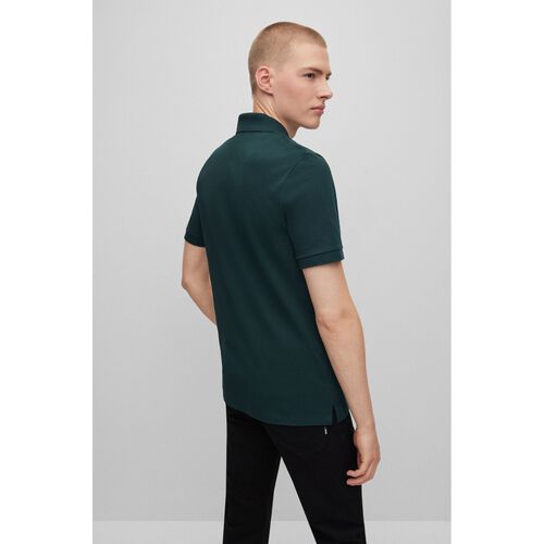 Boss Mens Polo Open Green Pallas