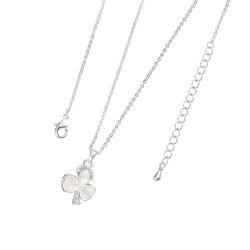 Trinity Trinity & Co. Jewellery White Shamrock Pendant