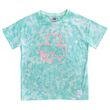 Traditional Craft Kids Ocean Green Tye Dye Pink Shamrock Kids T-Shirt 1-2 Years