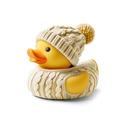 Souvenir Aran Sweater Rubber Duck