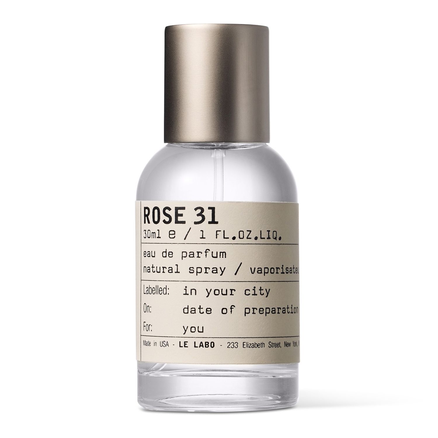 Rose 31 Eau De Parfum 30ml | Airport Duty Free Shopping