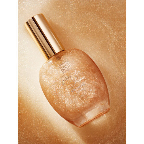 SOSU Cosmetics Dripping Gold Born to Shine Hydrating Body Glow Oil Golden