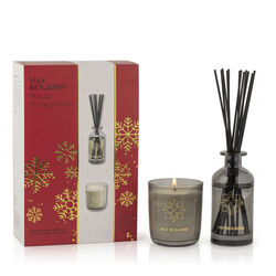 Max Benjamin White Pomegranate Candle & Diffuser Gift Set
