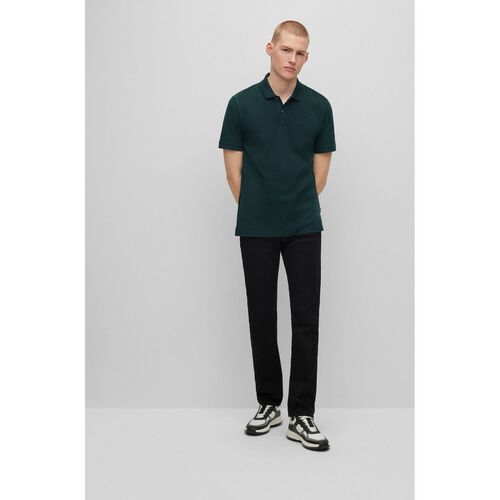 Boss Mens Polo Open Green Pallas