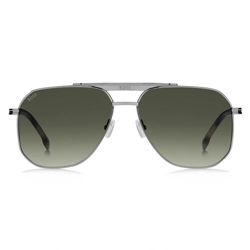 Boss BOSS 1743/S Ruthenium Square Double Bridge Sunglasses