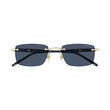 Montblanc MB0344S-003 Rectangular Sunglasses