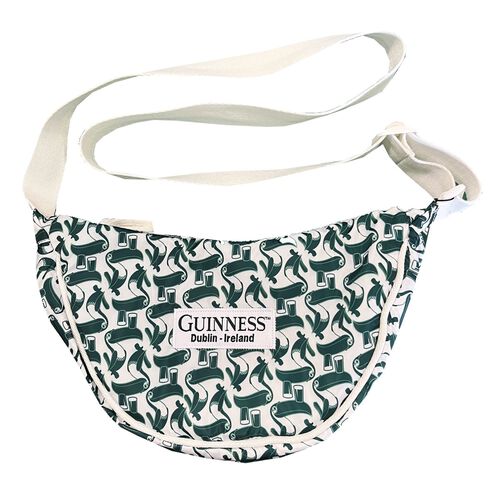 Guinness Cream and Spring Green Crossbody Bag