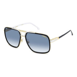Carrera CARRERA 1071/S Black White Rectangular Sunglasses