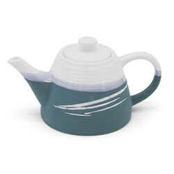 Paul Maloney Pottery Teal Tea Pot