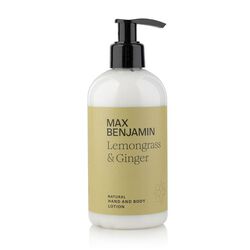 Max Benjamin Lemongrass And Ginger Hand & Body Lotion 300ml