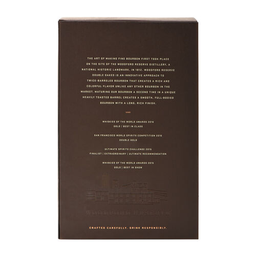 Jack Daniels Woodford Reserve Double Oak  American Whisky 1L