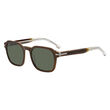 Boss BOSS 1627/S Brown Rectangular Geometrical Sunglasses