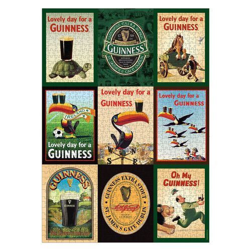 Guinness 9 Image 1000 Piece Jigsaw Puzzle