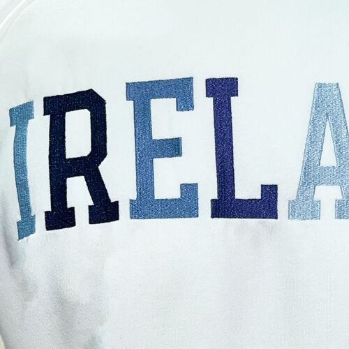 Notre Dame Cream & Blue Ireland Sweatshirt M