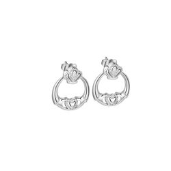Newbridge Claddagh Earrings 16mm x 20mm