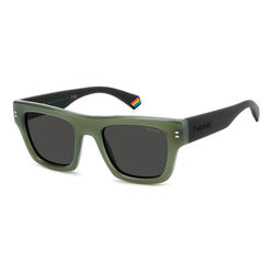 Polaroid PLD 6238/S/X Green Rectangular Sunglasses