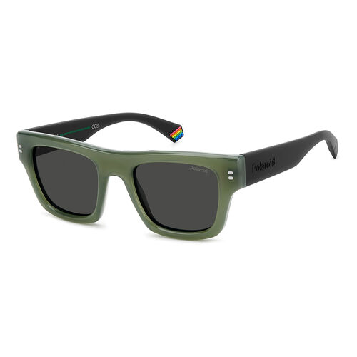 Polaroid PLD 6238/S/X Green Rectangular Sunglasses