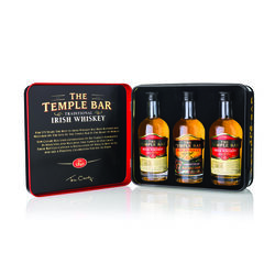 The Temple Bar Irish Whiskey 3x5cl