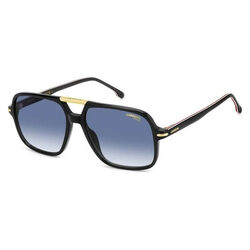 Carrera CARRERA 350/S Black Gold Rectangular Sunglasses