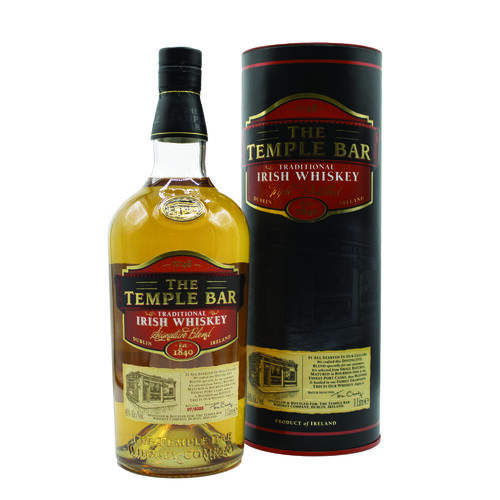 The Temple Bar Blended Irish Whiskey 70cl