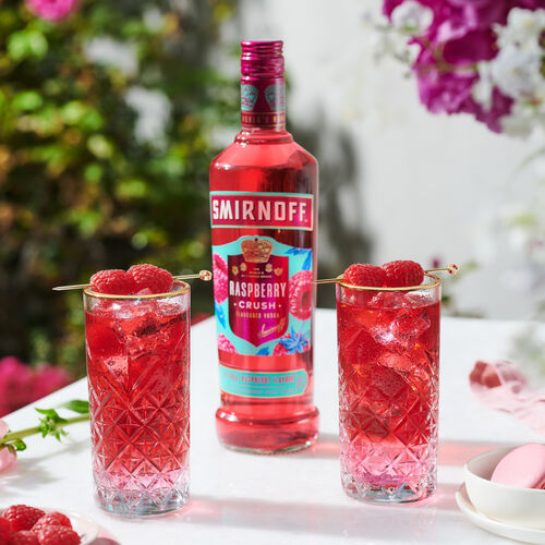 Smirnoff Smirnoff Raspberry Crush Flavoured Vodka 1L